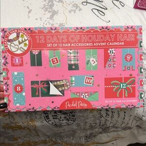 12 Days of Holiday Hair Adventure Calendar